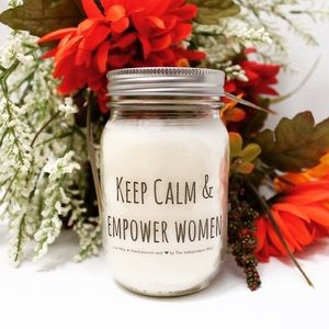 🌟SALE🌟 “Keep Calm & Empower Women” 16oz soy candle